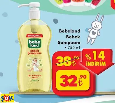 BEBELAND BEBEK ŞAMPUANI BEBELAND BEBEK ŞAMPUANI